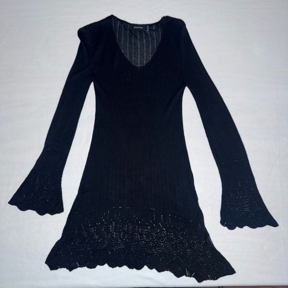 Black Mink Pink Coverup